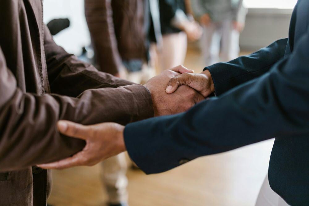 People shaking hands-1